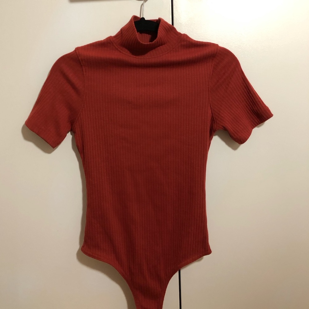 turtle neck bodysuit